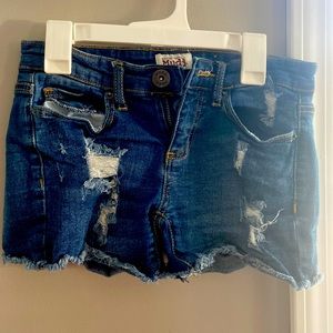 Blue Jean shorts, size 1, from Mudd